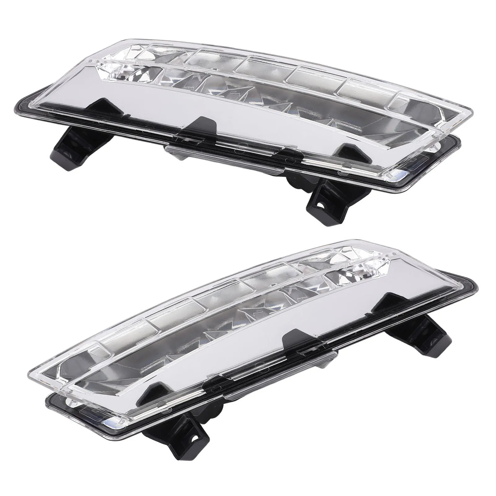 

12V LED Front DRL Bumper Light Waterproof High Brightness Turn Signals Fog Light Driving Lamp for Clio IV 2016 to 2019