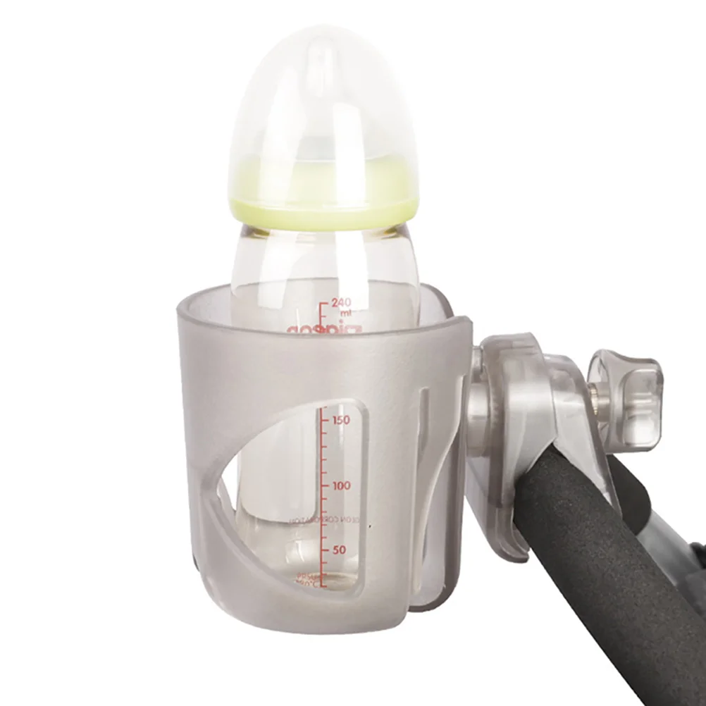 

Baby Stroller Cup Holder Durable Plastic Beverage Rack Universal Drinks Bike Cup Holder For Bottle With Anti Slip Gasket