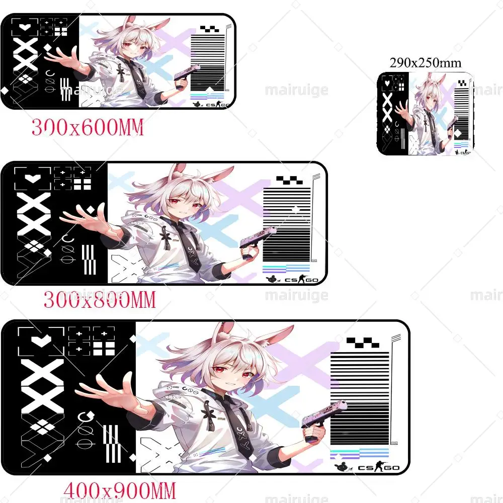 منصات الماوس البيضاء Printstream لوحات ماوس الألعاب كبيرة ماوس ألعاب المطاط حصيرة Deskpad شركة طويلة مكتب الحصير XXL ل Csgo