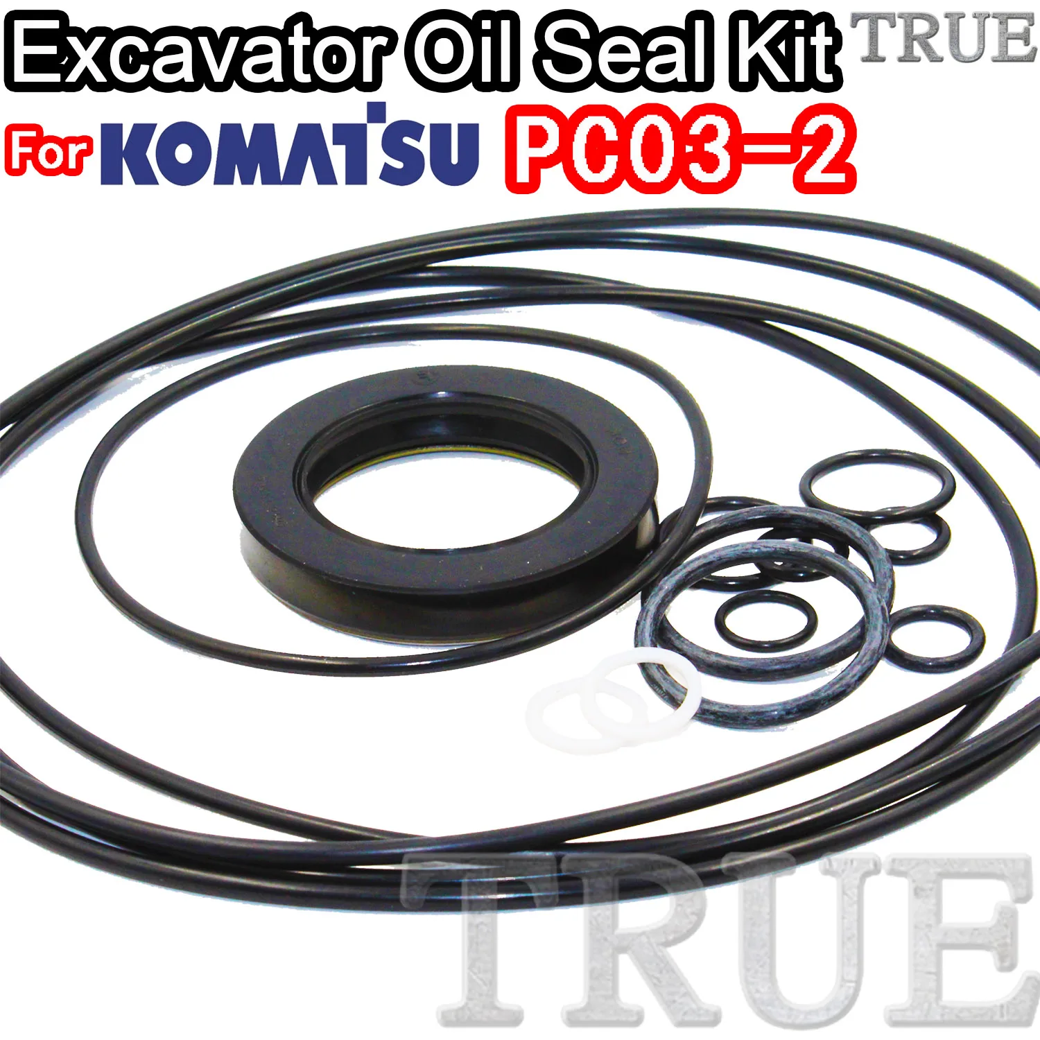 For KOMATSU PC03-2 Excavator Oil Seals Kit Repair ARM Bucket Hydraulic Pump Digger Clamshell Shovel Adjust Swing Gear Gasket