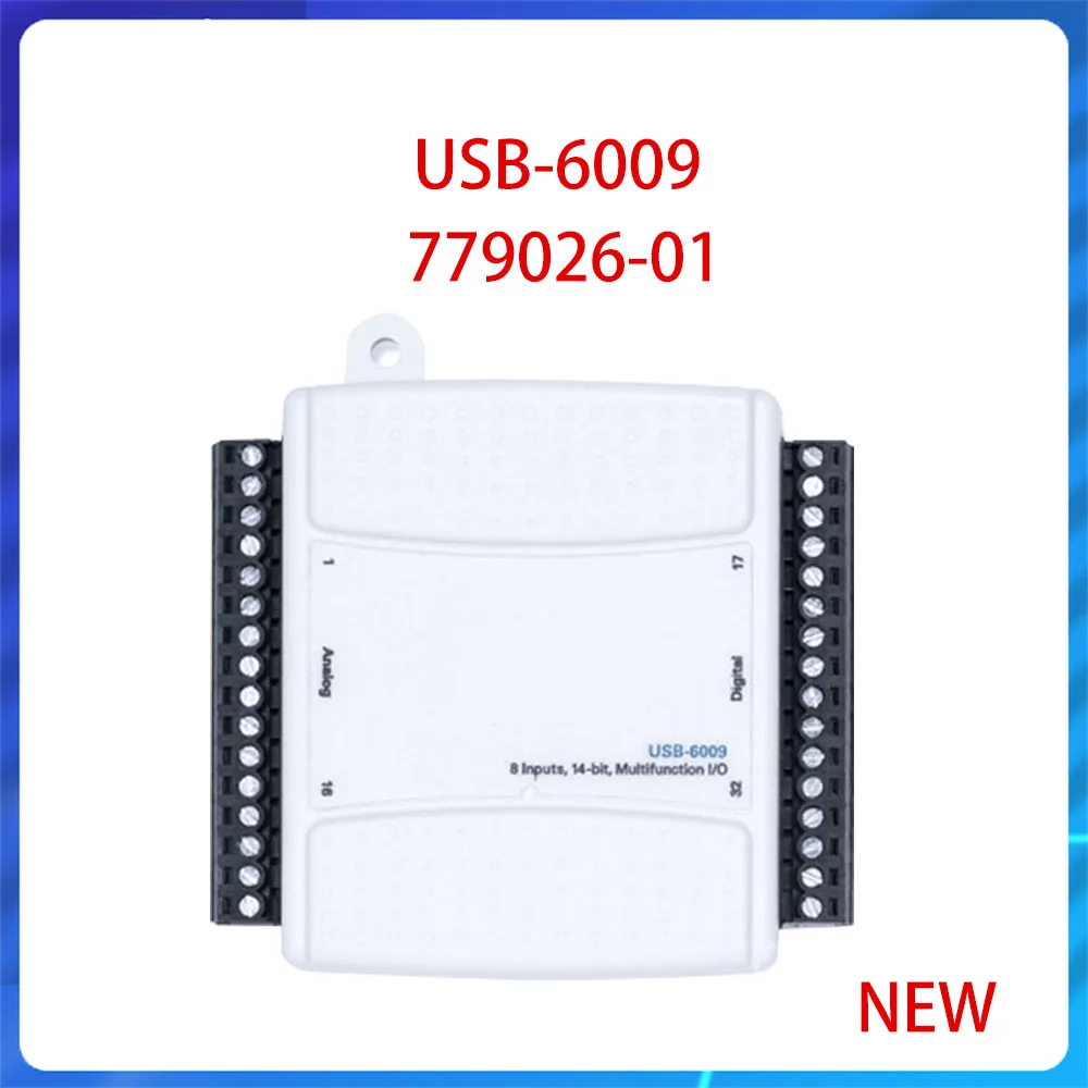 NEW Original USB-6009 USB Data Acquisition Card Multifunction USB DAQ 779026-01 Multifunction DAQ device  /With cable