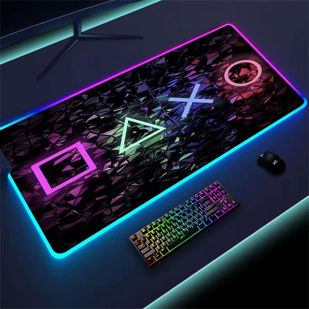 Gaming Office Mat Led Light Mouse Pad PS4 Deco Gamer Rug Miusepad 900x400 Mause Pad Anime Backlit Speed Mousepepad 1200x500 Rgb