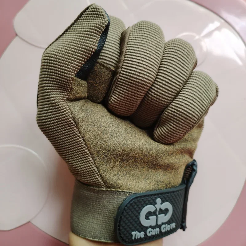 Outdoor tactical gloves all finger summer breathable thin comfortable shooting gloves lightweight touch screen