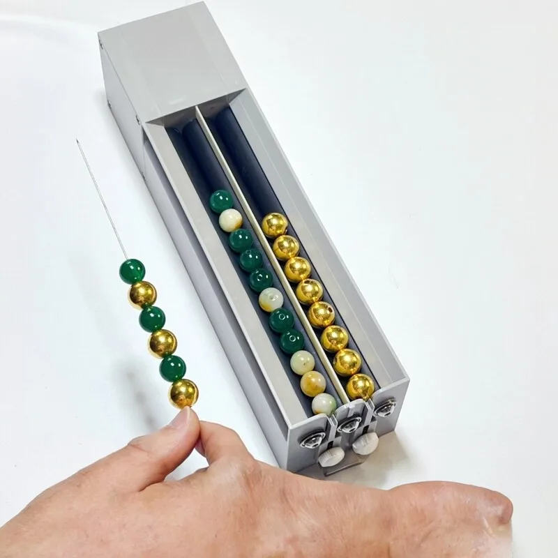 Multifunctional Bead Threading Machine Adjustable Speed & Multi-Channel Options for Unique Beads