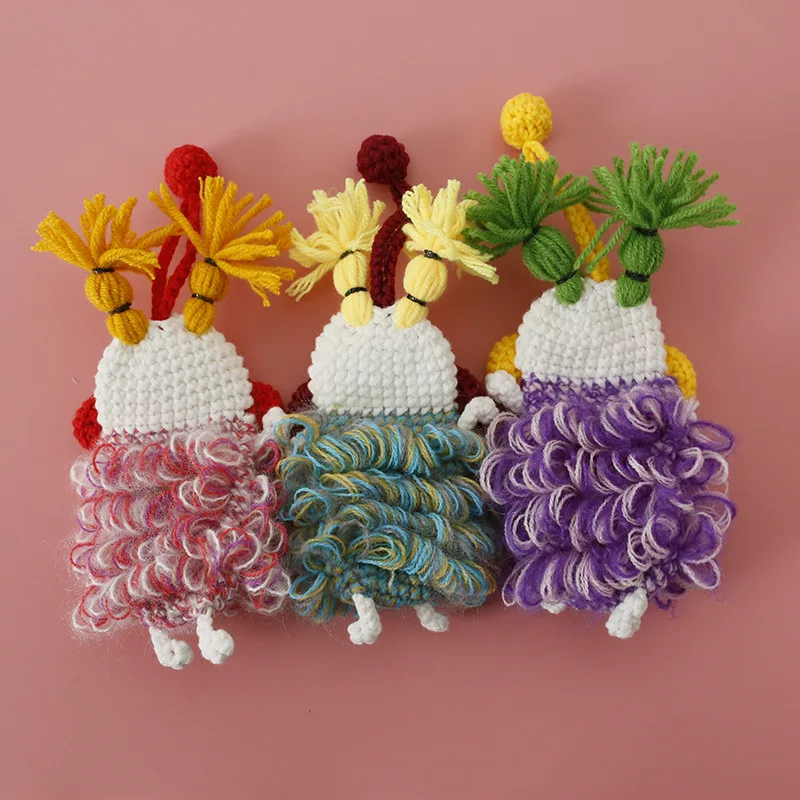capa-de-chave-de-carro-em-forma-de-boca-de-salsicha-feita-a-mao-porta-chaves-de-la-crocheted-decoracao-criativa-e-fofa