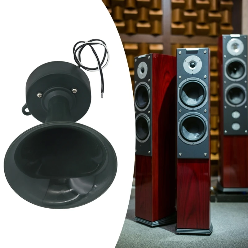 Мощный 35 Вт водонепроницаемый динамик с высоким давлением 12 В ночью использование громкоговорителя ABS Shell для наружного