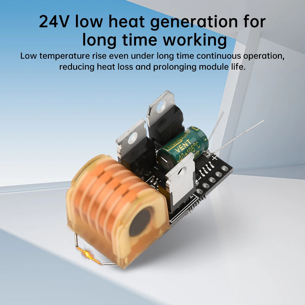 DC 12-24V to 1KV-20KV Lgnition Special High-voltage Module  High Frequency AC High Voltage Generator Boost Spark Arc Coil Module