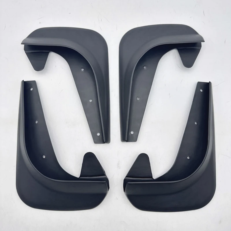 

4pcs/Set Car Tire Fender Universal Front Rear Wheel Mud Flaps Splash Guards MudFlaps with Screw Automobile Protector Accessories