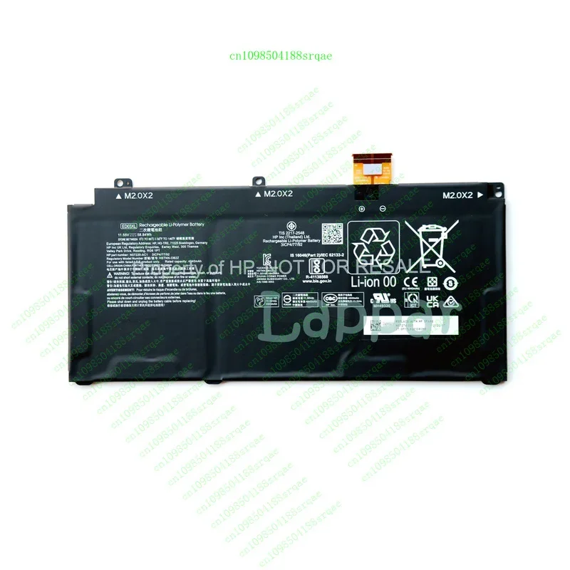 

New Original ed03xl laptop battery for HP HSTNN-OB2Z N07220-AC1 N07274-005"% Test"