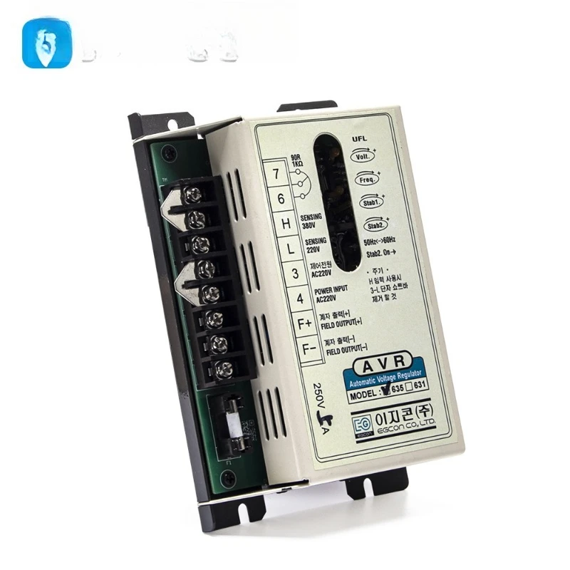Generator Set Voltage Regulator AVR-635 Brushless Generator AVR Excitation Voltage Regulator Voltage Regulator