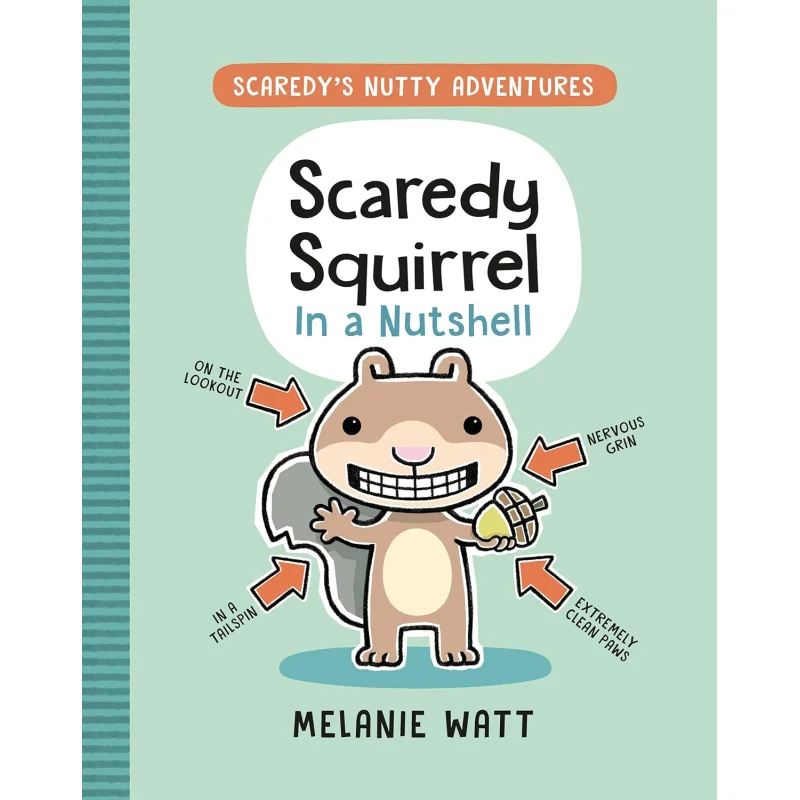 

Книги Melanie WattScaredy «Белка в ореховом цвете» Melanie Watt Tundra 9781774880432 Книга
