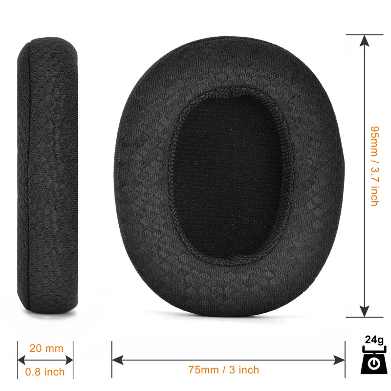 وسادات الأذن وسادة ل Sennheiser HD4.50BT HD4.40BT HD4.30 HD4XX سماعة الأذن استبدال منصات لينة بروتين الجلود الذاكرة الإسفنج