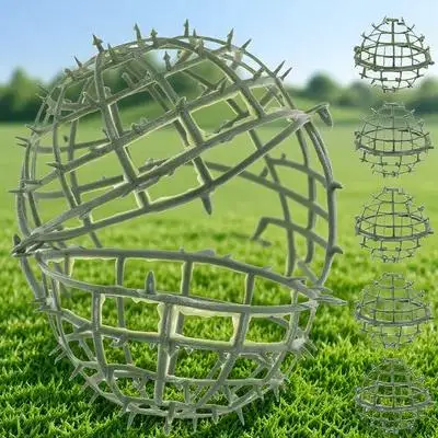 

6Pcs Flower Arrangement Rack Artificial Plant Topiary Ball Plastic Frame Garden Supply Flower Holder Plastic Plant Rack
