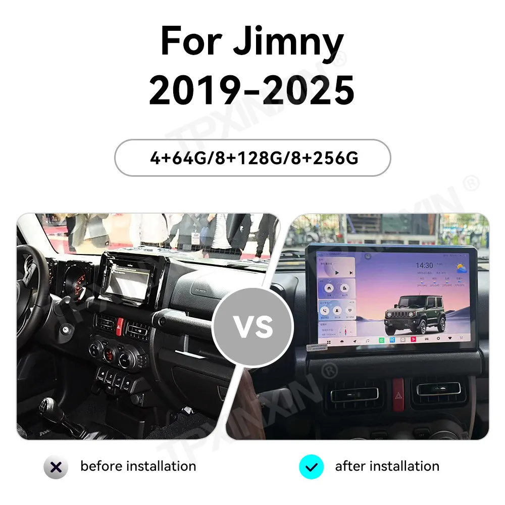 11.5 Inch Screen Car Radio For Jimy 2019-2025 Android Auto GPS Navigation Multimedia Video Player Stereo Receiver Head Unit