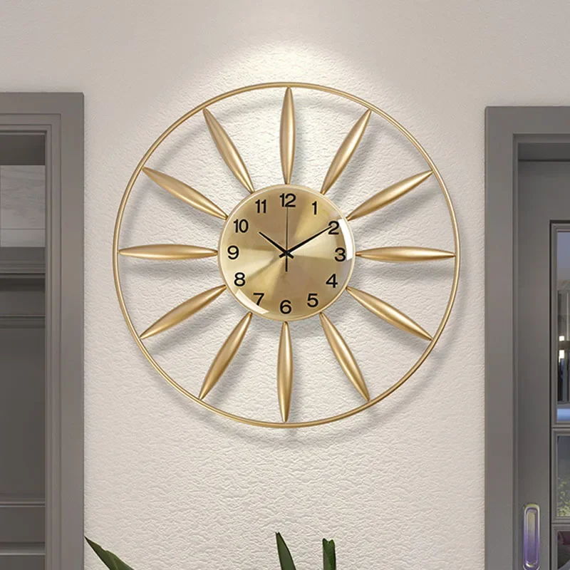 Aesthetic Minimalist Wall Clocks Nordic Restaurant Creative Modern Wall Watch Bedrooms Aesthetic Reloj Pared Home Decoration