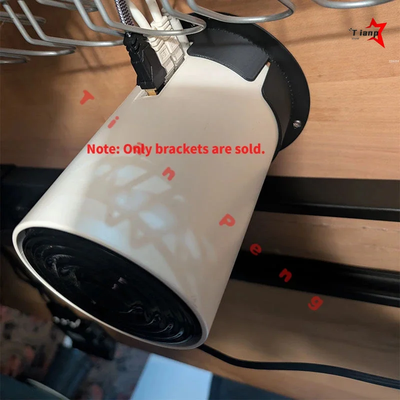 Spring Clamp Inverted Support Bracket Dual Use Ceiling and Under-Desk Mount For TP-Link Deco XE75 / XE75 Pro Mesh Router