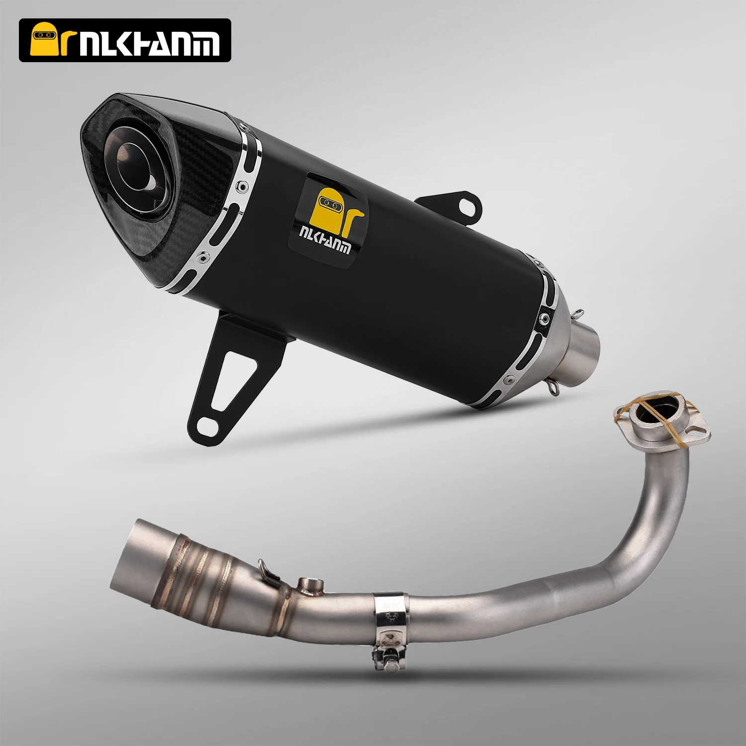 

For X-max300 motorcycle Exhaust Slip On for XMAX300 2017-2023 Motorcycle Full System Exhaust Muffler Escape Middle Link Pipe