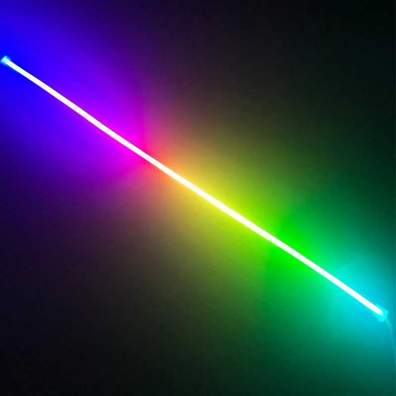Soft Neon Addressable Rainbow PC WS2812b LED Strip Light for 5V 3pin ARGB Header PC Case Asus Aura Sync RGBIC Fusion MSI Mystic