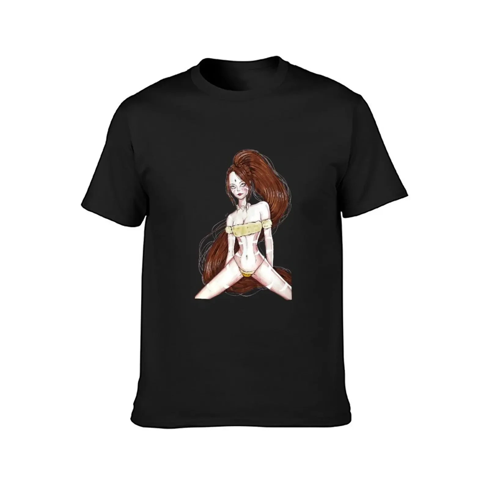 Nidalee T-shirt oversizeds blanks t shirts men