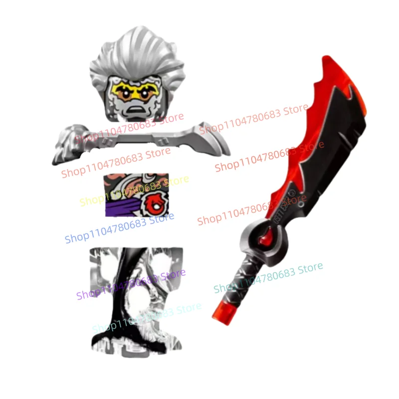 

Строительные блоки MOC, Король демонов, мини-фигурка, сборная модель, дисплей, аниме, ТВ-персонаж, игрушка, праздничный подарок, коллекционная