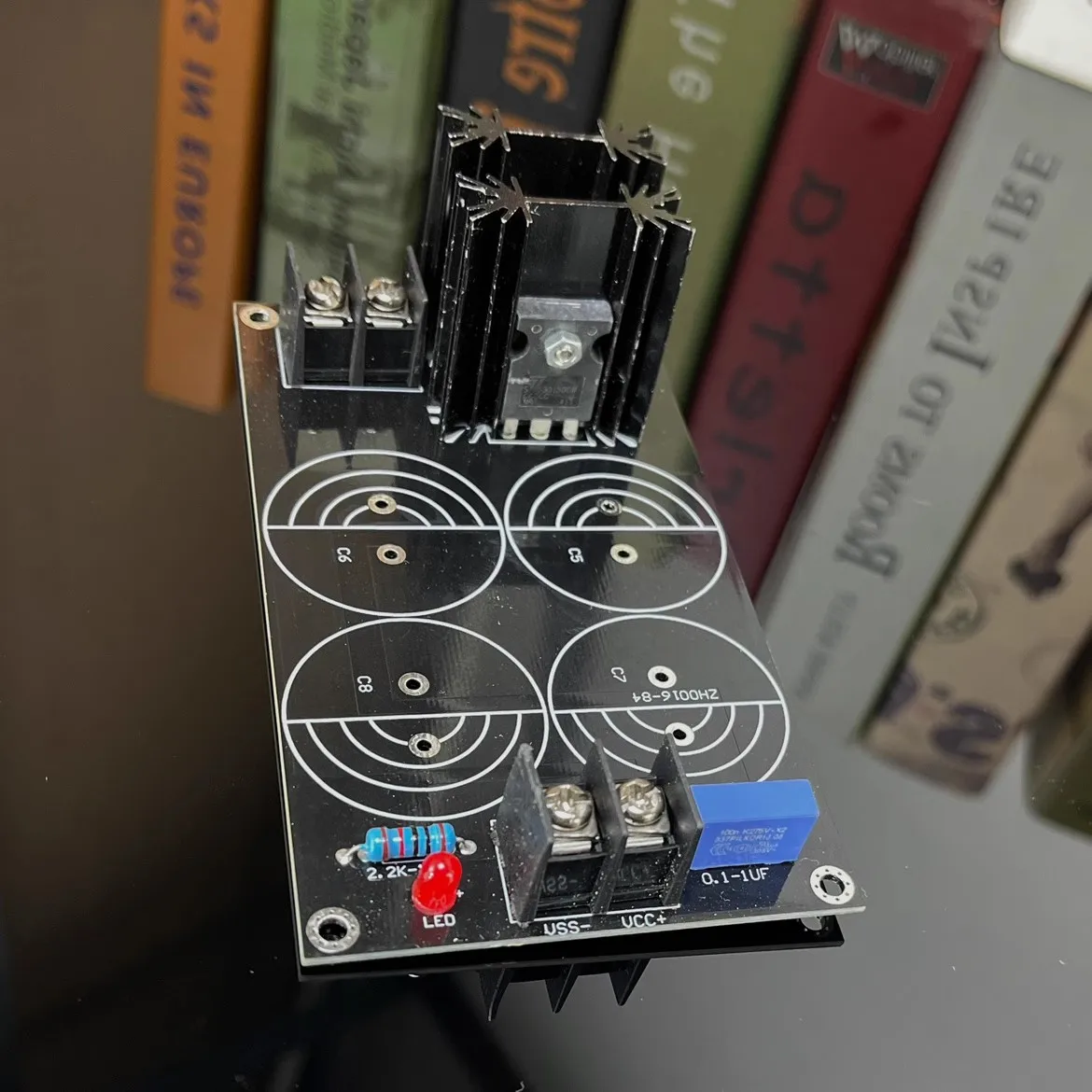 Dual DC Power Supply Filter Expansion Board Semi-Finished Boards