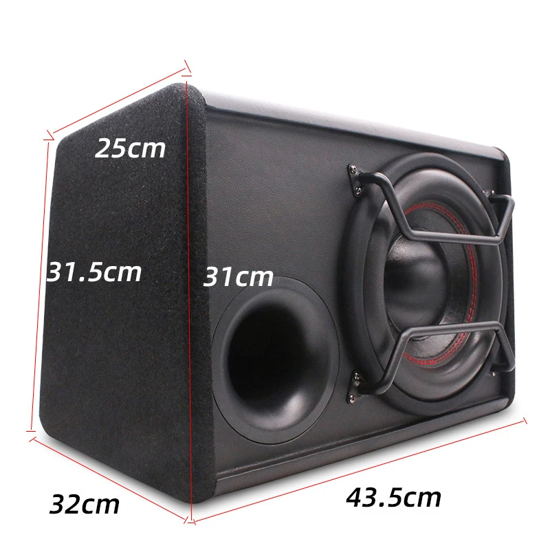 10 palec super subwoofer s tweeter auto audio horečka DIY auto 12V kamion 24V vysoký energie 1500W reproduktor aktivní reproduktor modifikace