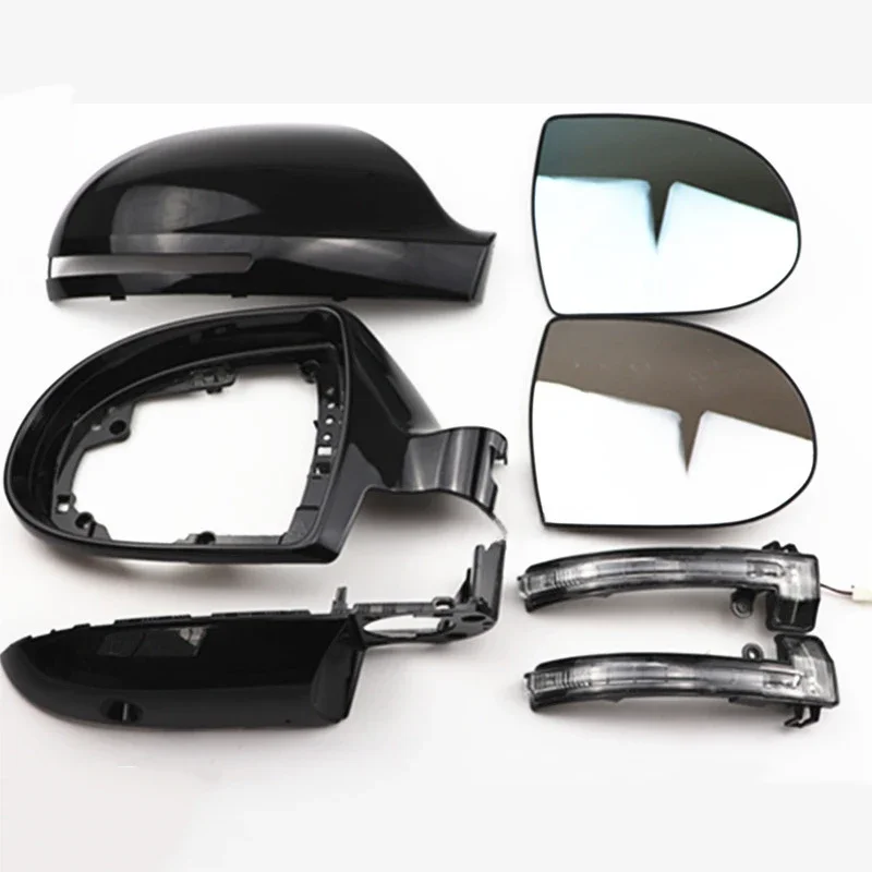 

Auto Left Right Rear Heated Mirror Glass Frame Turn Signal Light Side Mirror Cover for Great Wall Haval H6