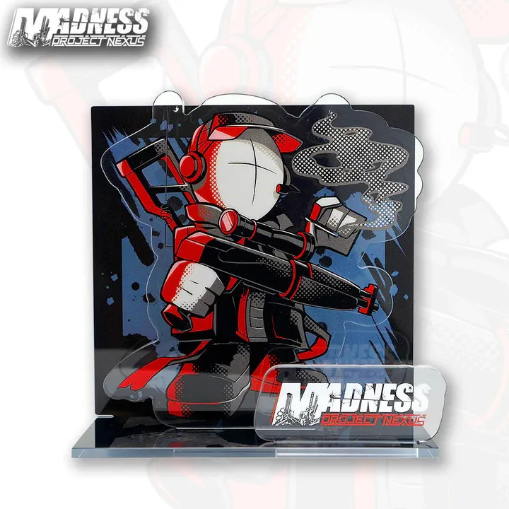 Immagine 3: Hank Acrilico Stand Anime Modello Action Figure Madness Combat Gift Figure Ornamento Accessori Modelli Ornamenti per il desktop