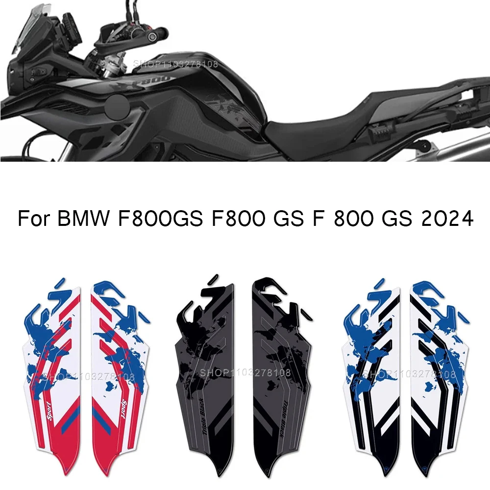 

For BMW F800GS F800 GS F 800 GS 2024 3D Epoxy Resin Sticker Motorcycle Tank Pad Protector Stickers Tank Side Protection Sticker