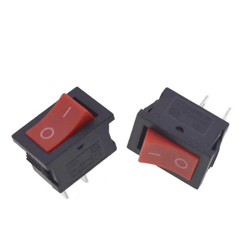 

Boat rocker switch DPST ON/OFF 15X21KCD1 2pin3pin AC switch red