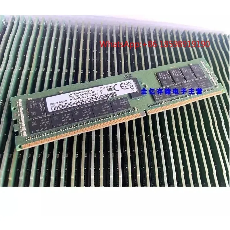 32G ECC REG Server Memory Stick M393A4K40EB3-CWE 2RX4 PC4-3200AA Industrial Durable High-Speed Memory Module New In Stock