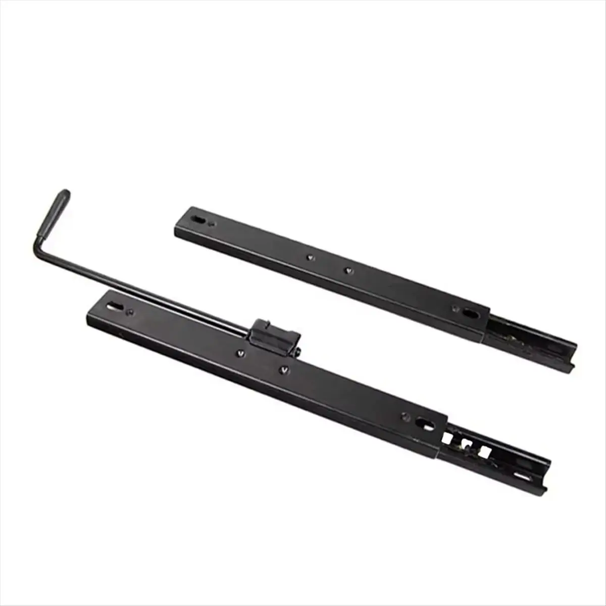 Super Sale Single Lock Car Seat Slide Rail High Strength Adjustable Seat Slide Rail Assembly Kit for Loader Forklift Tractor B