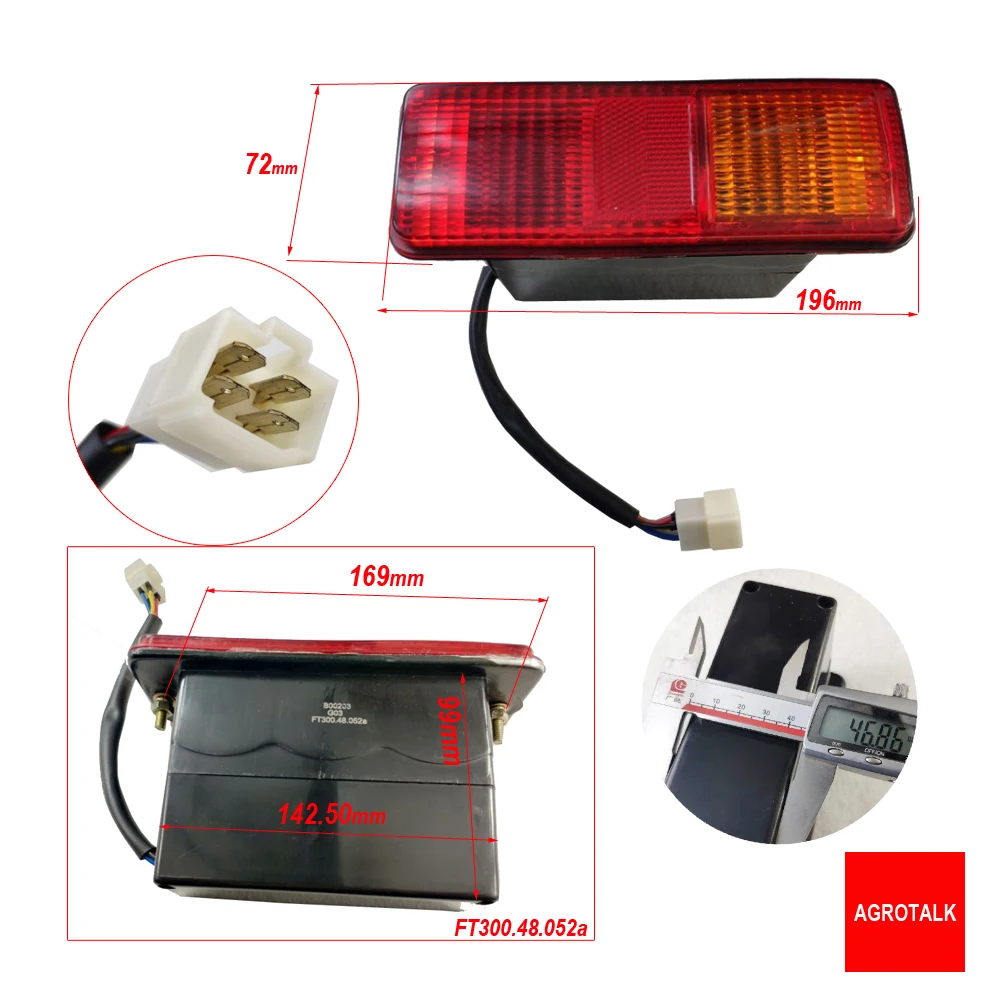 

FT250.48.024 (FT300.48.052 ), the rear direction light