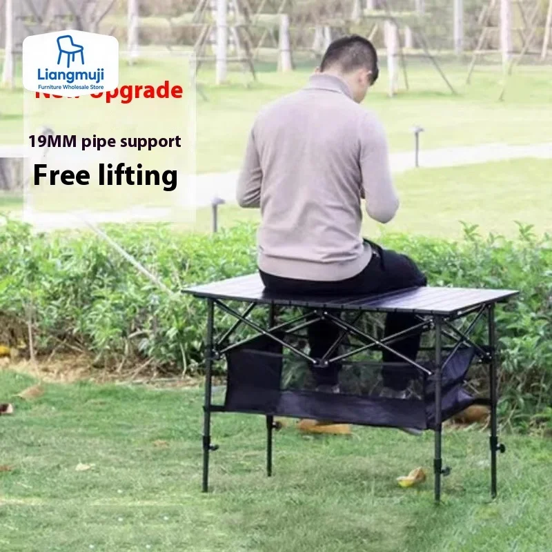 

Туристический складной стол для походов на природу, портативный уличный сад, рюкзак, стол для барбекю, принадлежности для кемпинга, легкий Mesas