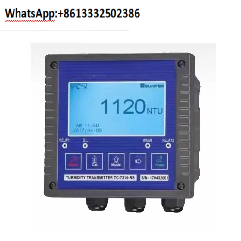 Turbidity meter transmitter TC-7310RS gauge head online turbidity suspended solid sludge concentration