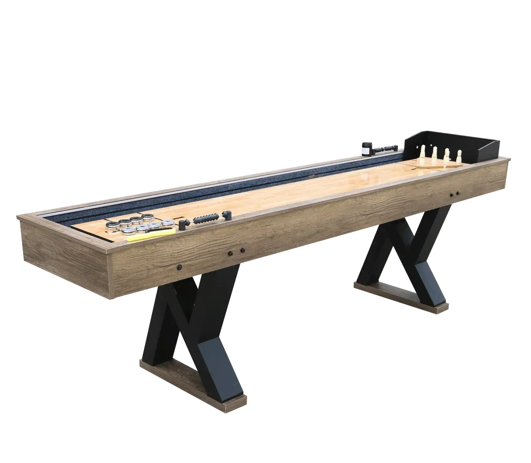 9' Kirkwood Shuffleboard Table W LED