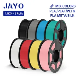 JAYO PLA/SETA/PLA META/PETG/PLAMatte/ABS/PLA/PLA PLUS ad alta velocità Filamento 3D Filamento stampante 3D da 1,75 mm 1.1 kg/rotolo