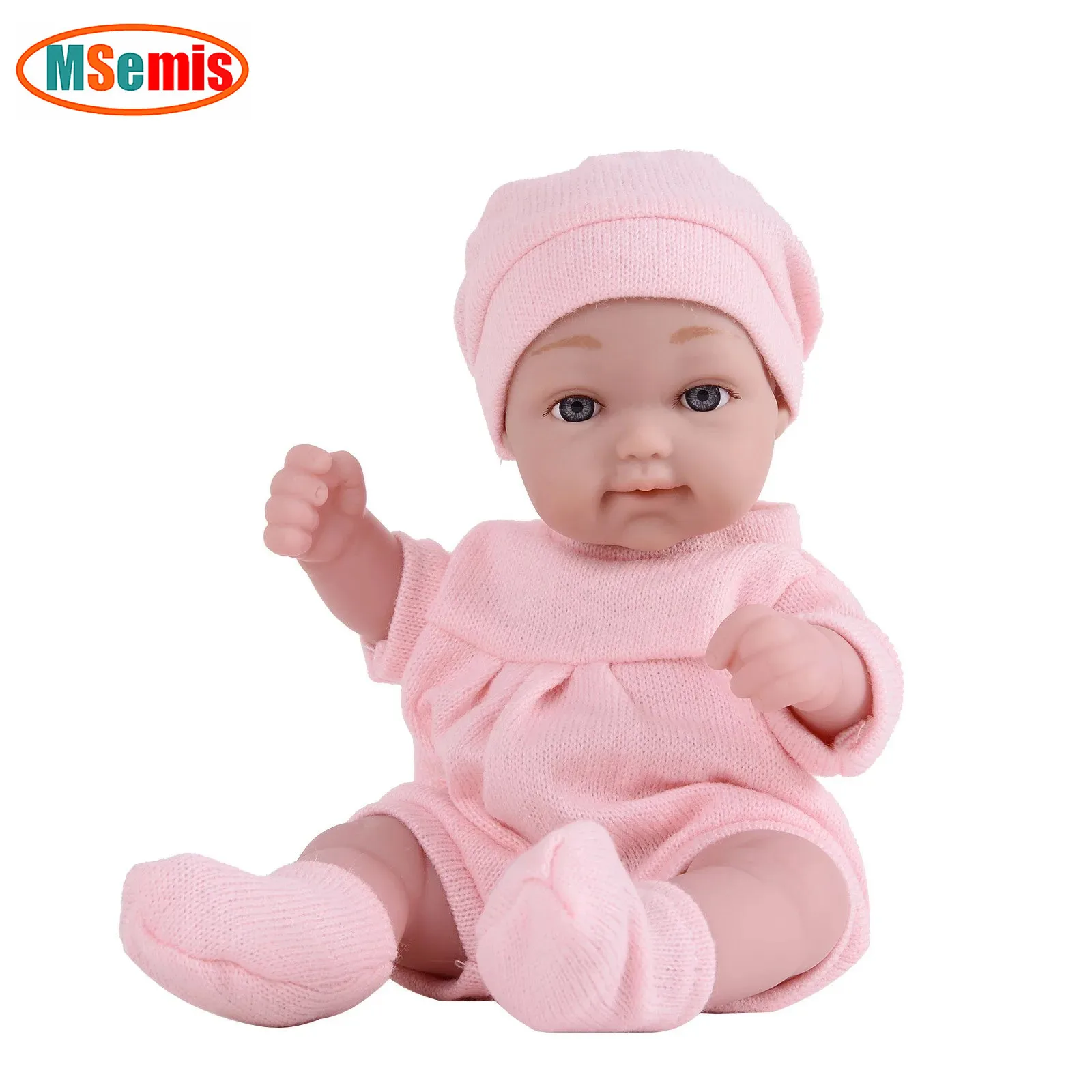 

11 Inch Big Baby Doll Soft Doll Vinyl Washable Soft Lifelike Reborn Baby Doll with Clothing Toy Gift for Toddlers Boys Girls