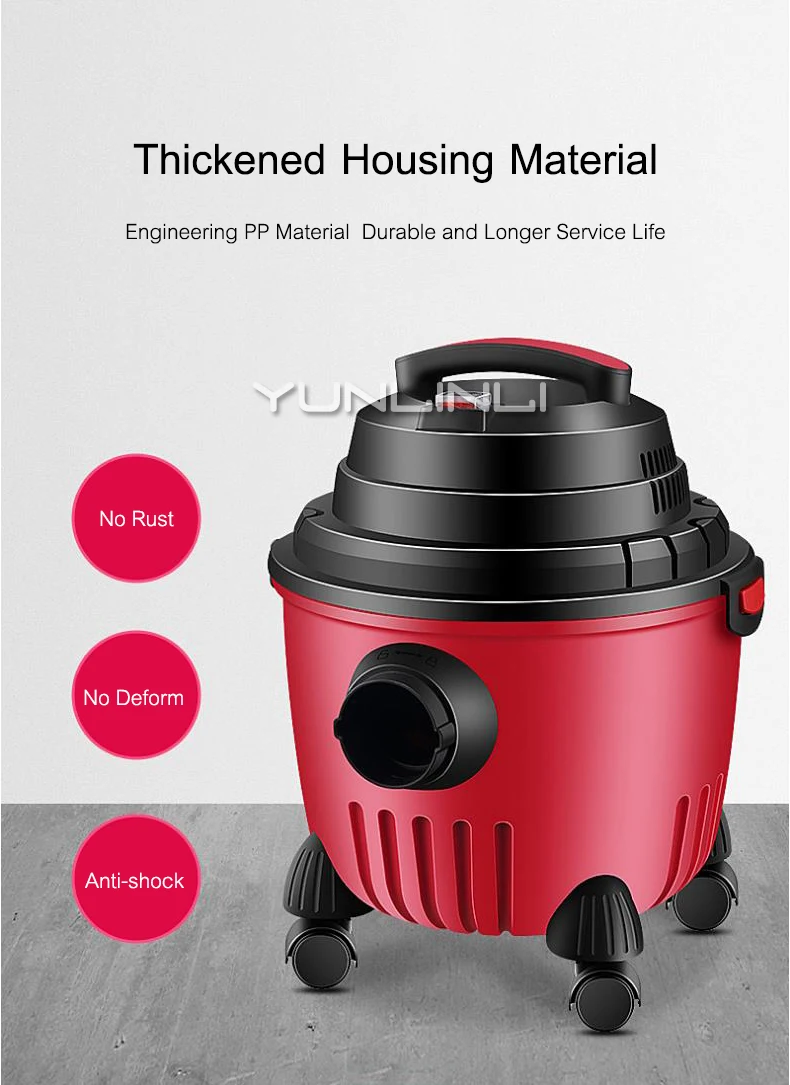 가정용 진공 청소기 건식 습식 세척 블로잉 클리너 3 버킷 진공 청소기 음소거 상업용 진공 청소기