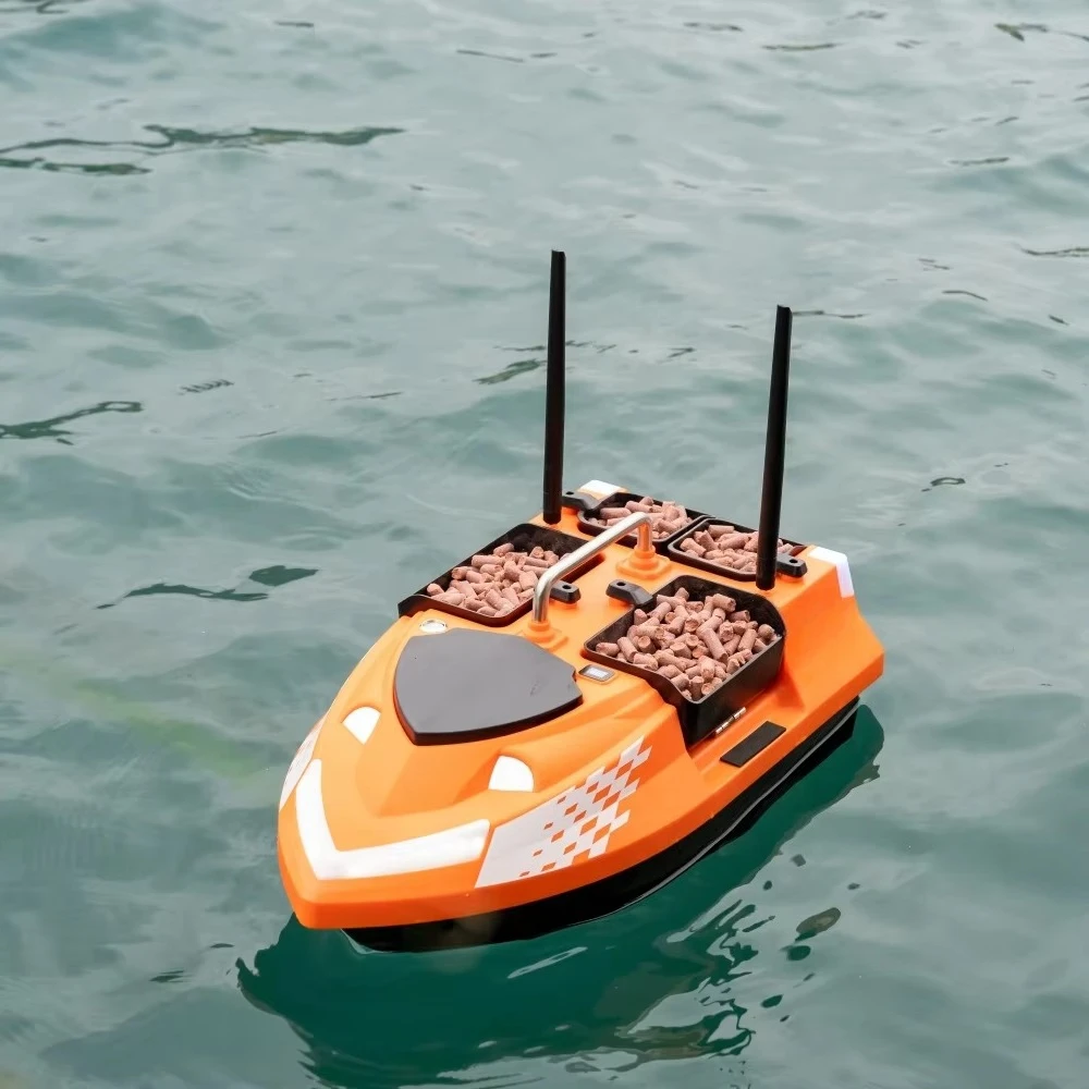 Intelligent feeding boat outdoor equipment remote control electric 500 meter range 6kg load capacity