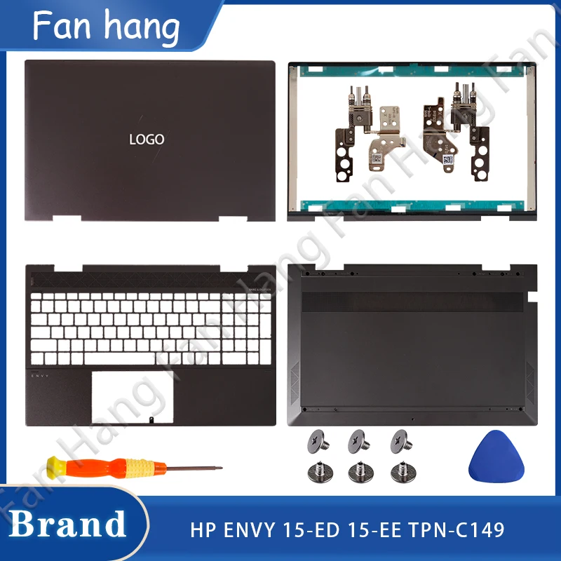 

Новинка для HP ENVY 15-ED 15-EE TPN-C149 задняя крышка ЖК-дисплея верхняя Передняя панель Задняя крышка Упор для рук Нижняя деталь петли запчасти