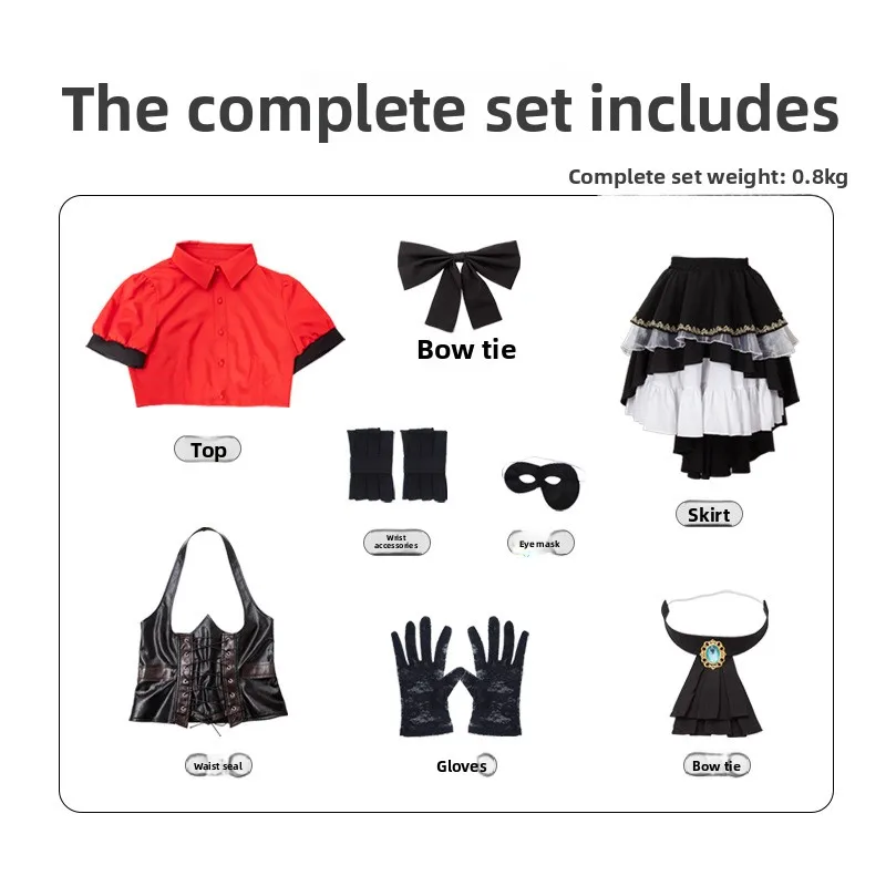 أنيمي توغاوا ساكيكو تأثيري بانج حلم فستان أسود زي مع القوس الكبير انها فتاة MyGO النسيان امرأة هالوين الأميرة تنورة #5