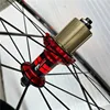 초경량 자전거 바퀴 700c 깊이 30/40/50mm 깊이 19mm 폭 알루미늄 합금 자전거 바퀴 세트 림 브레이크 휠셋 6