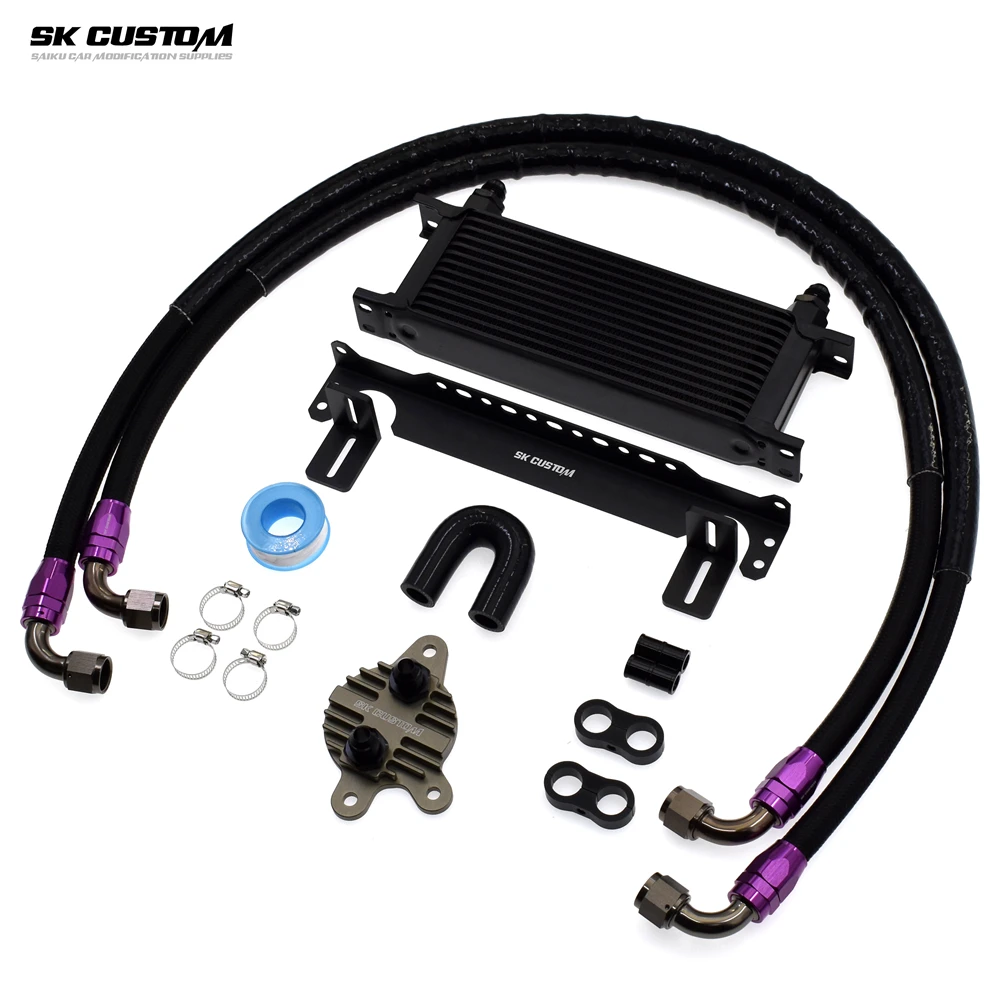 SK CUSTOM Transmission Cooler Kit For Mazda 3 CX-30 CX-5 CX-8 ATENZA Gearbox Cooler OE FZA1199F0 FZ01199F0 FZ0219946 FZ21199F3