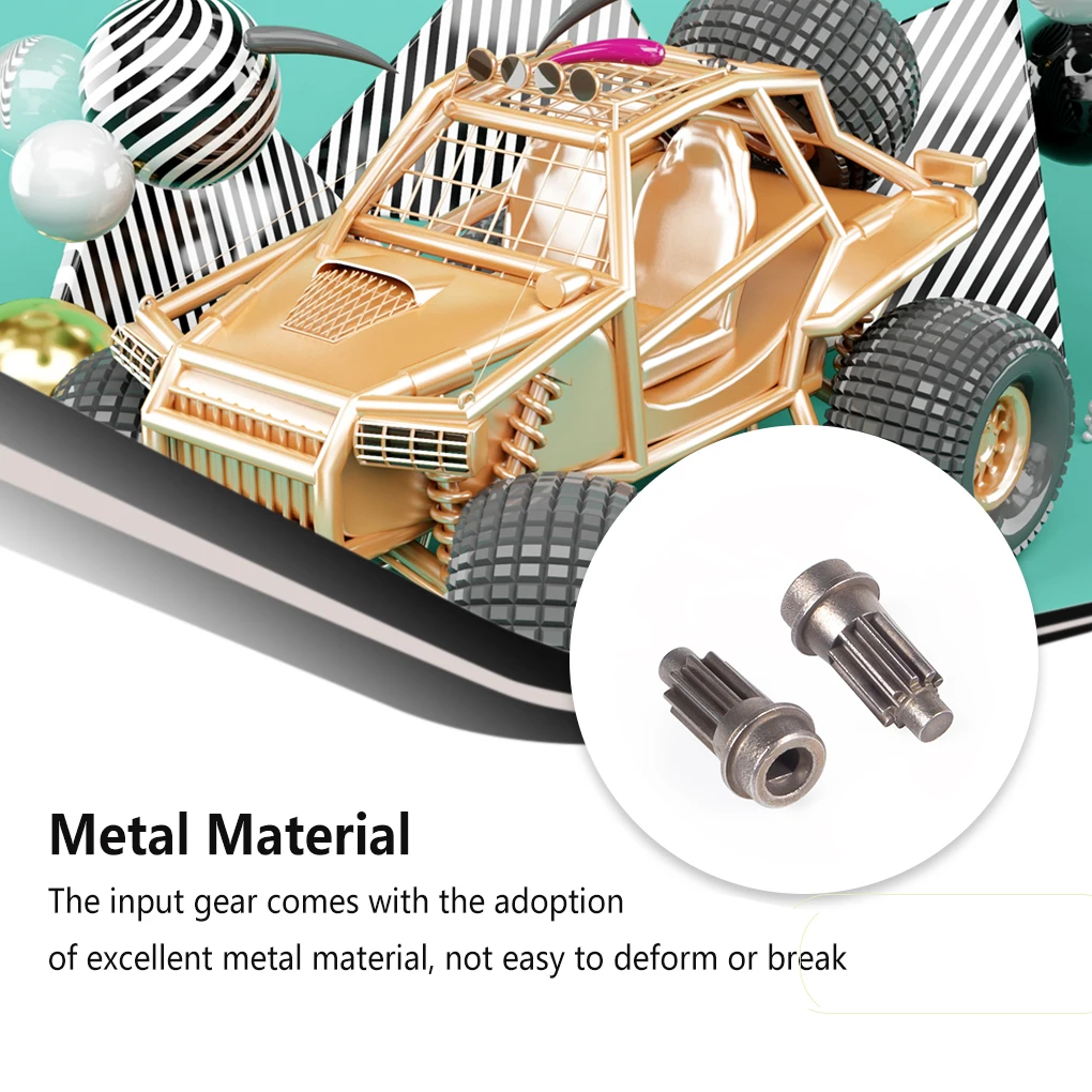Input Gears Professional Modified Component Upgrading Accessories Rear Gear Kit Upgrade Fitting Replacement for TRX4