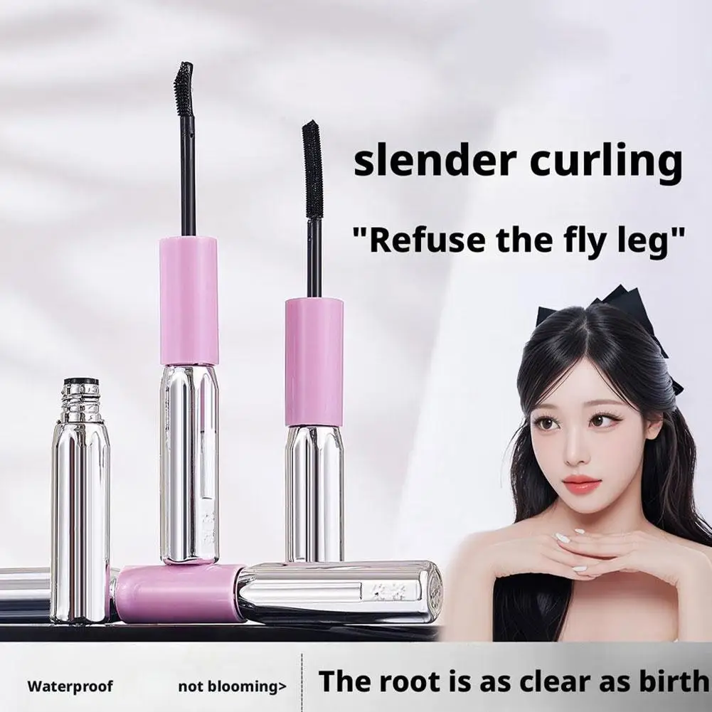 Double-ended Mascara Natural Curling Lengthening Lasting Waterproof Sweat-proof Quickly Dry Eyelash Primer Eyelash Extension