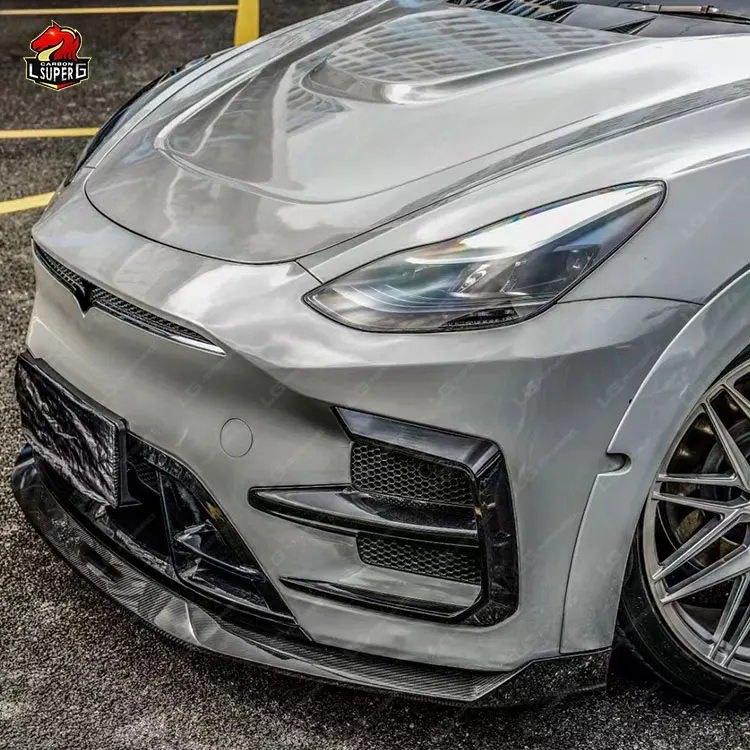 Для Tesla model Y upgrade до D style Body kit