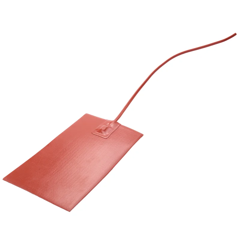 

12V 13X23CM Car Silicone Heating Pad Engine Cylinder Block Hydraulic Oil Tank Heating Plate Water Tank Heating Pad