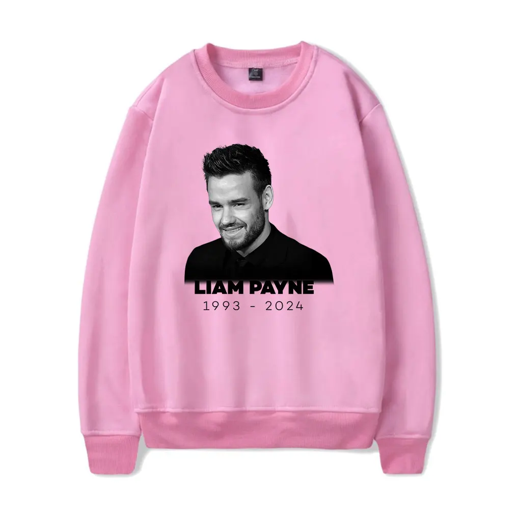 

2024 Liam Payne Merch 1993-2024 Memorial Sweatshirt Crew Neck Long Sleeve Casual Sweatshirt men/women Hip Hop Pullover