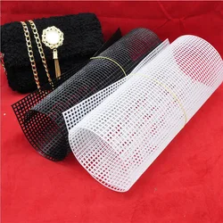 60*42CM Plastic Mesh Cloth Bag Rug Thread Hook Craft Supplies Diy Handcraft Latch  Accessory Durable Grid About